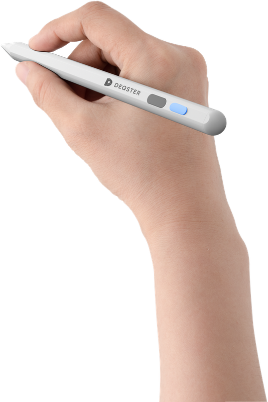 DEQSTER Pencil C1 – Einschalten. Schreiben.