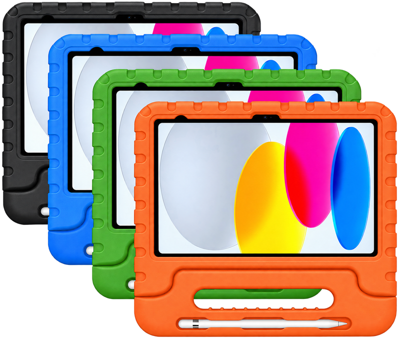 DEQSTER Kids Case für iPad (10. Gen.) und iPad (A16) – Fällt weich.