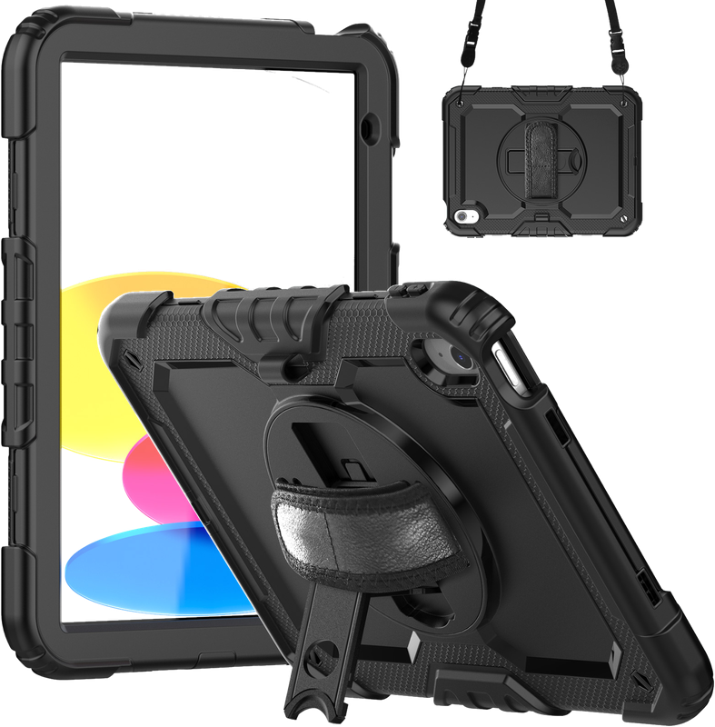 DEQSTER 360° Rugged Case für iPad (10. Gen.) und iPad (A16)