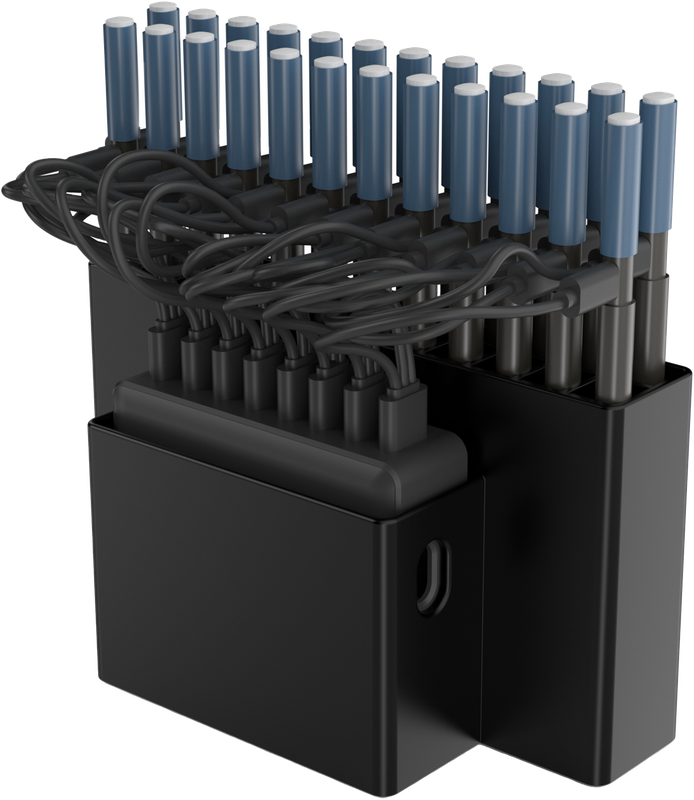 DEQSTER Stylus Multi Charger Station – 24 Stifte über Nacht.