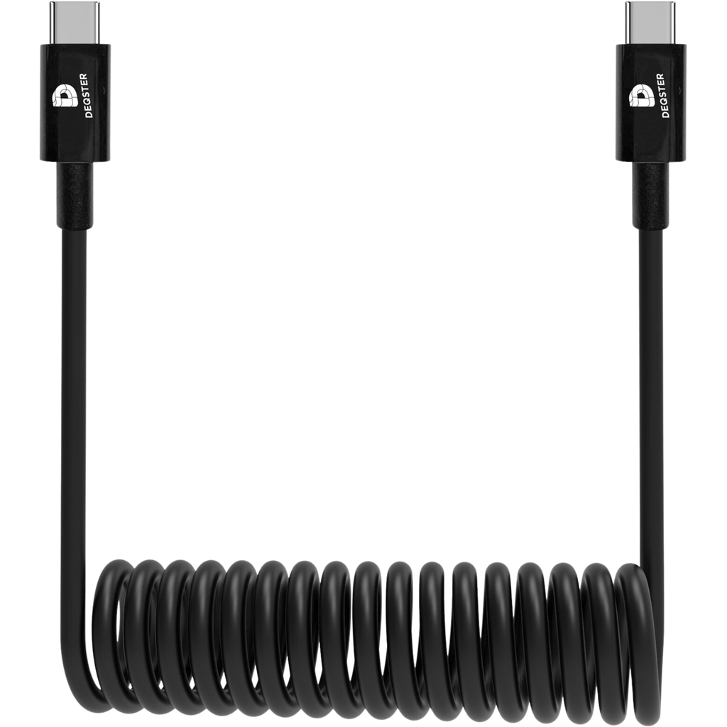 [50-736669] Spiral Ladekabel (USB-C zu USB-C)