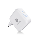 140W Dual USB-C Charger, 2x USB-C, White